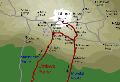 Umbwe Route Umbwe Route