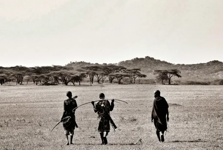 hunt with hadzabe