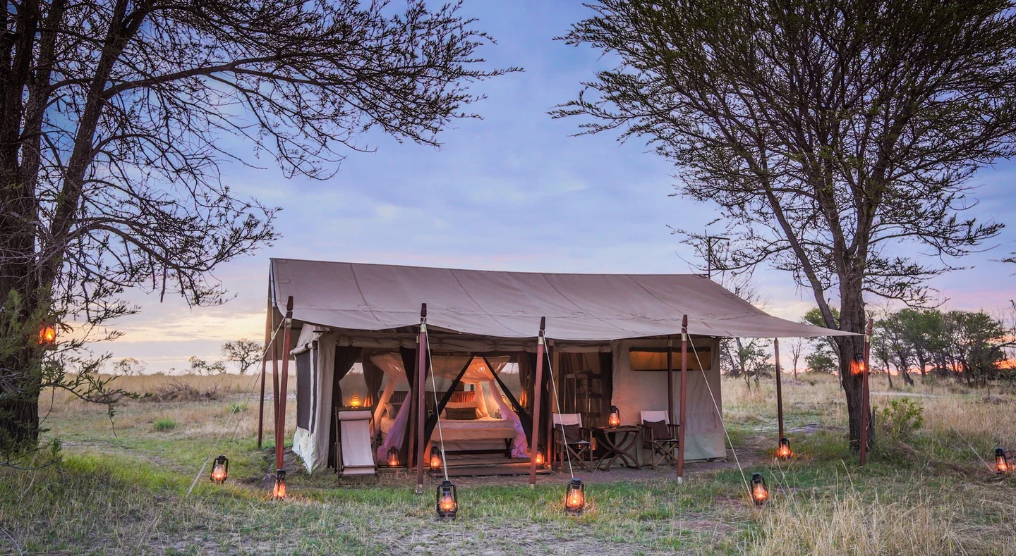 mobile camp tent